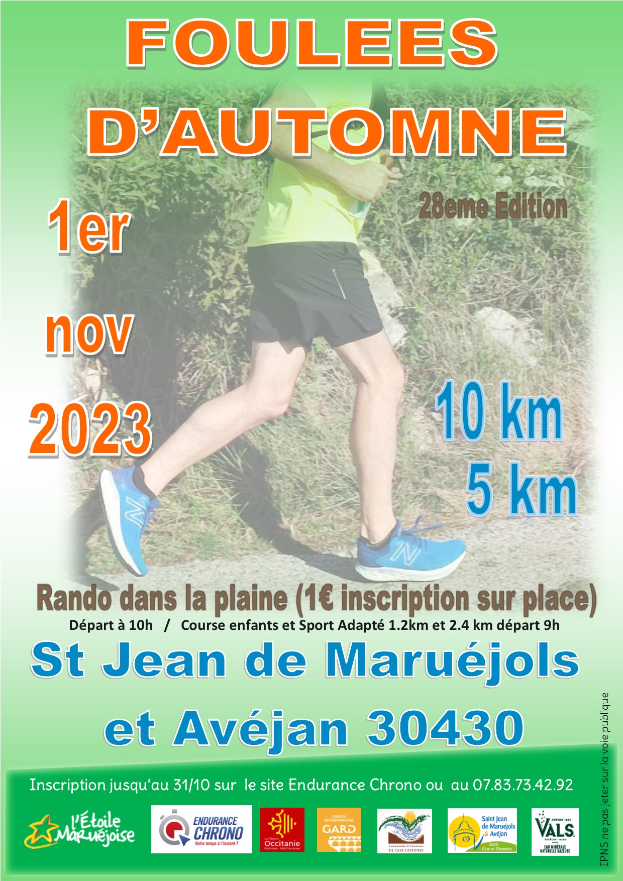 LES FOULEES D&rsquo;AUTOMNE 2023